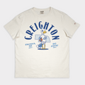 Retro Creighton Bluejays Basketball Vintage Heavyweight Tee Style001 Hoodie, Sweatshirt | CoreVibeTees.com (Image 1)