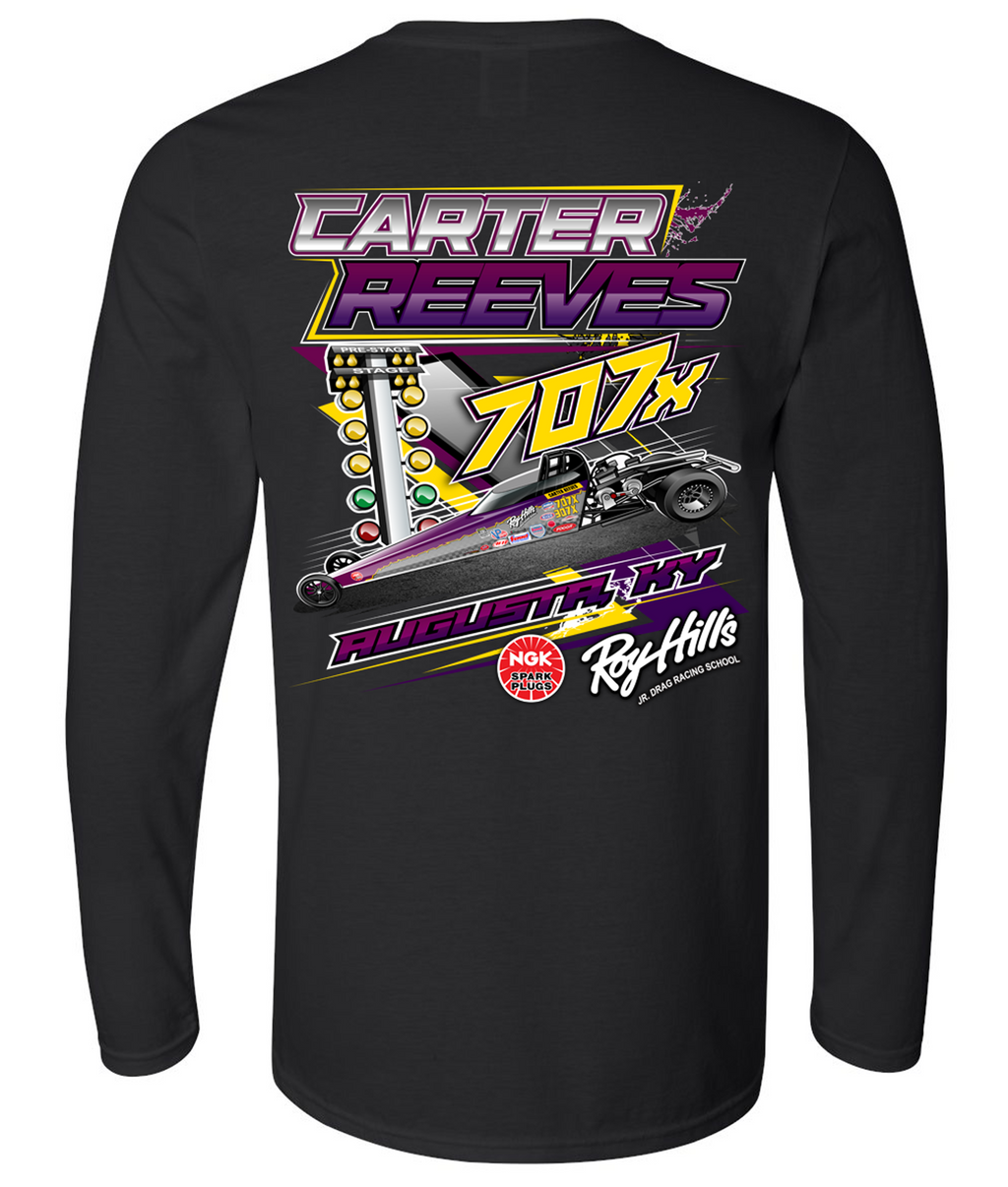 Carter Reeves Long Sleeve T-Shirt Hoodie, Sweatshirt | CoreVibeTees.com (Image 1)