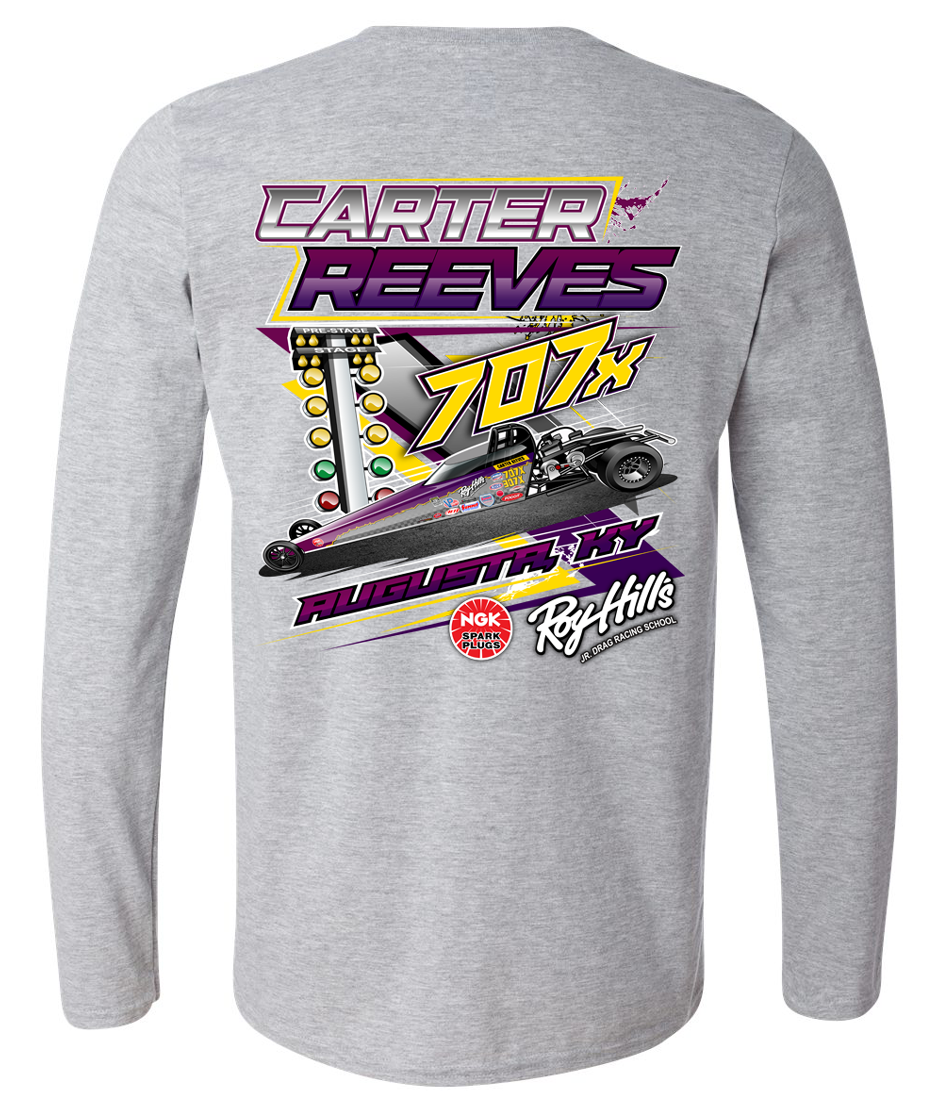 Carter Reeves Long Sleeve T-Shirt Hoodie, Sweatshirt | CoreVibeTees.com (Image 3)