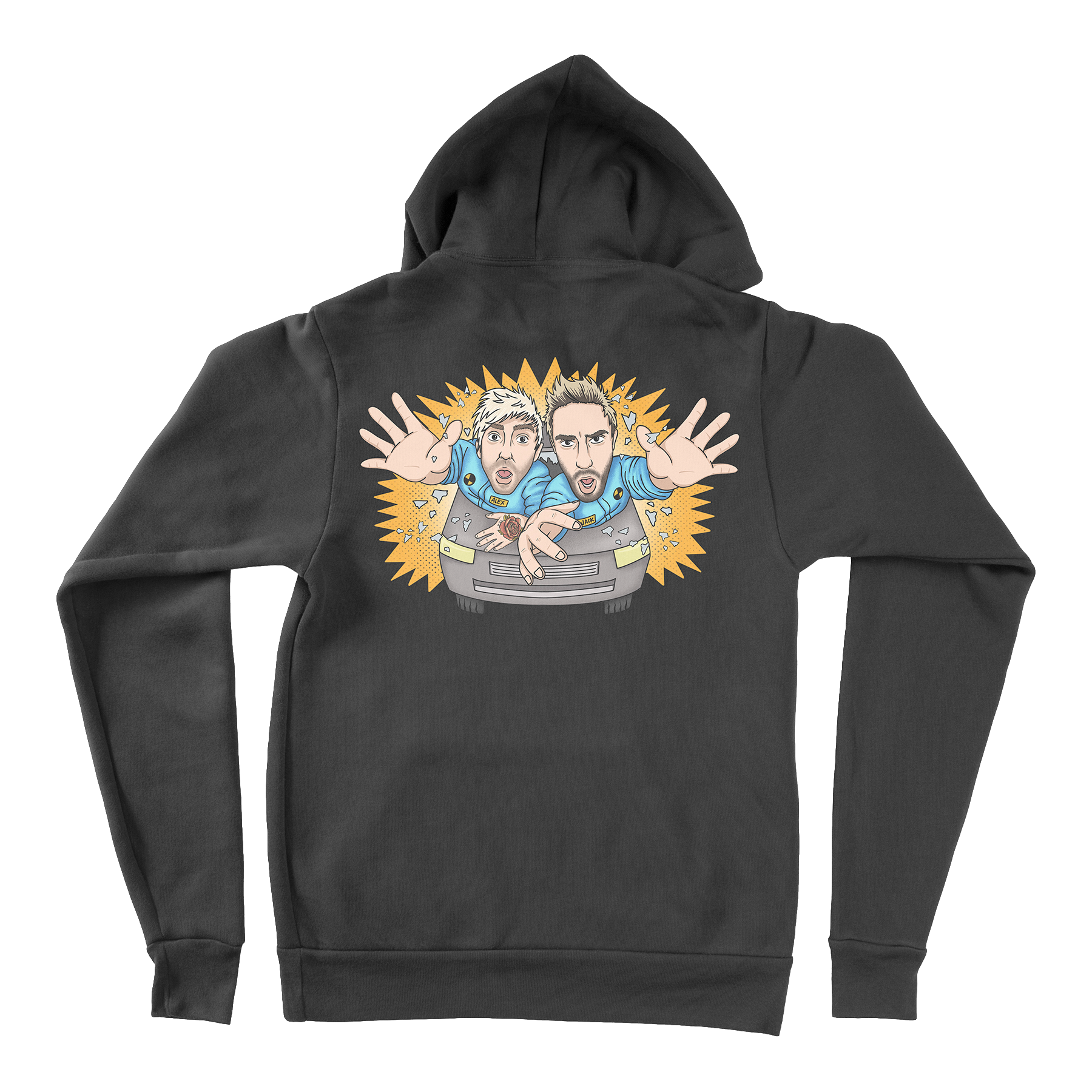Crash Test Live - Crash Test Logo Hoodie T-Shirts, Sweatshirt | CoreVibeTees.com (Image 3)