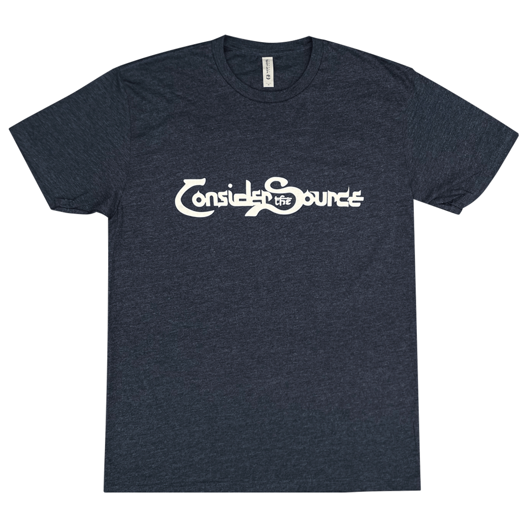 Classic Logo Navy T-Shirt Hoodie, Sweatshirt | CoreVibeTees.com (Image 3)