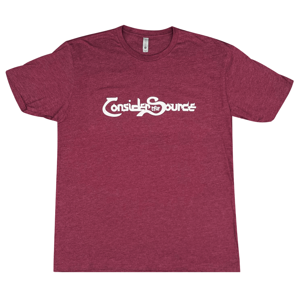 Classic Logo Maroon T-Shirt Hoodie, Sweatshirt | CoreVibeTees.com (Image 3)
