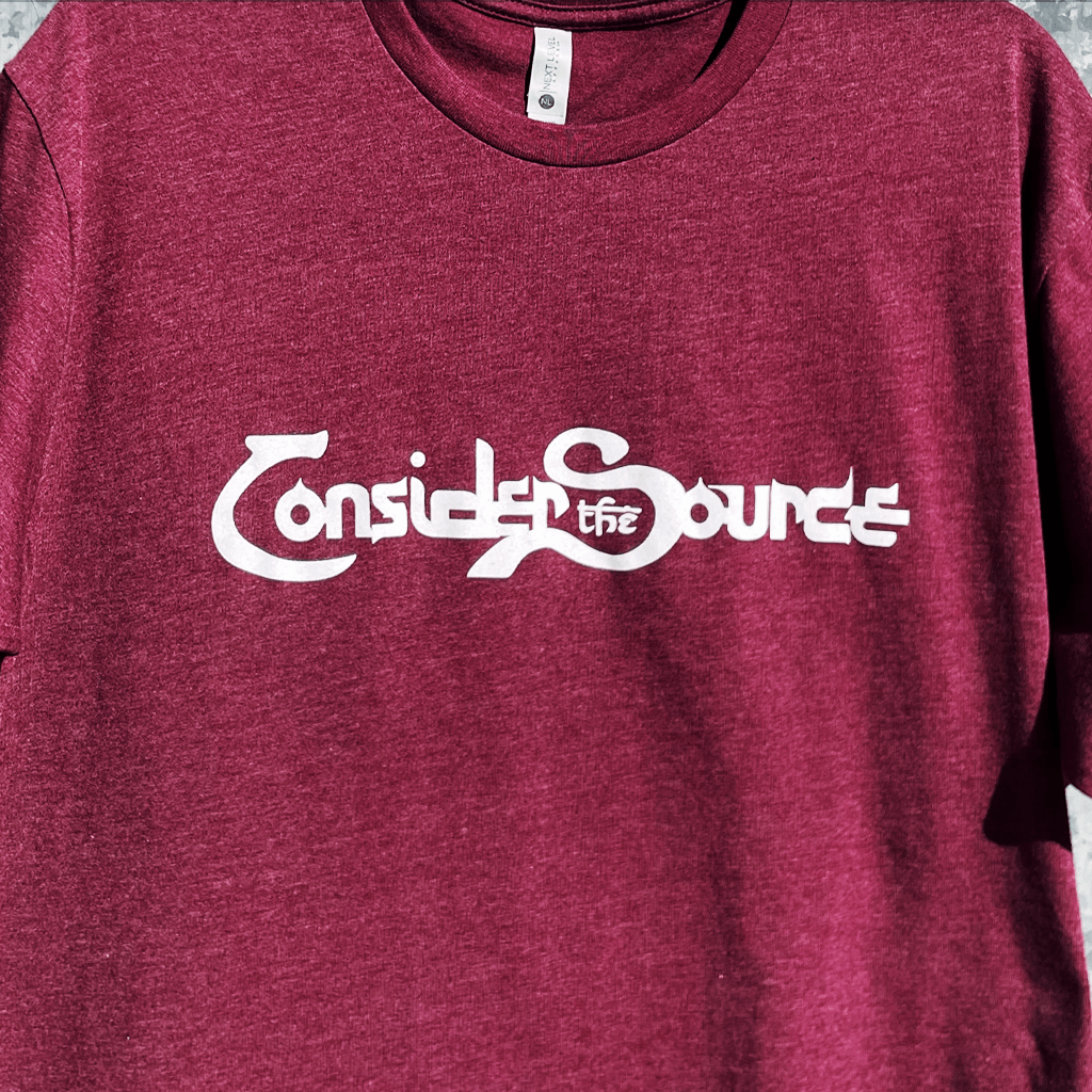 Classic Logo Maroon T-Shirt Hoodie, Sweatshirt | CoreVibeTees.com (Image 2)