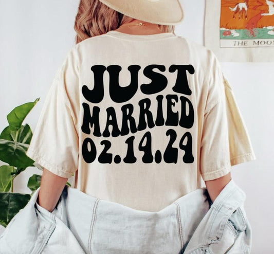 CUSTOM FUTURE MRS. NAME SHIRT (COMFORT COLORS T-SHIRT, CASUAL SHIRT UNISEX, BRIDE T-SHIRT) Comfortable Fit Top Womenswear