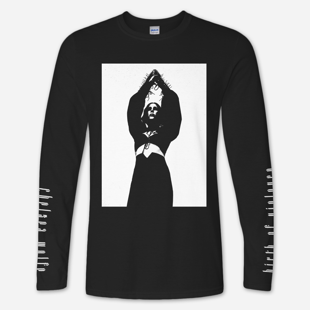 Birth of Violence Black Long Sleeve T-Shirt Hoodie, Sweatshirt | CoreVibeTees.com (Image 2)