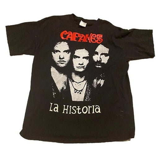Caifanes La Historia Shirt, Vintage Jaguares Mexican Band Tee Unisex