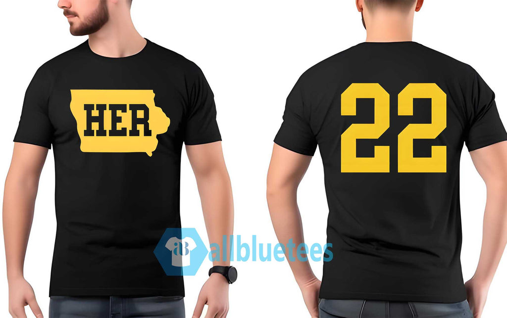 Caitlin Clark Iowa Her 22 Shirt