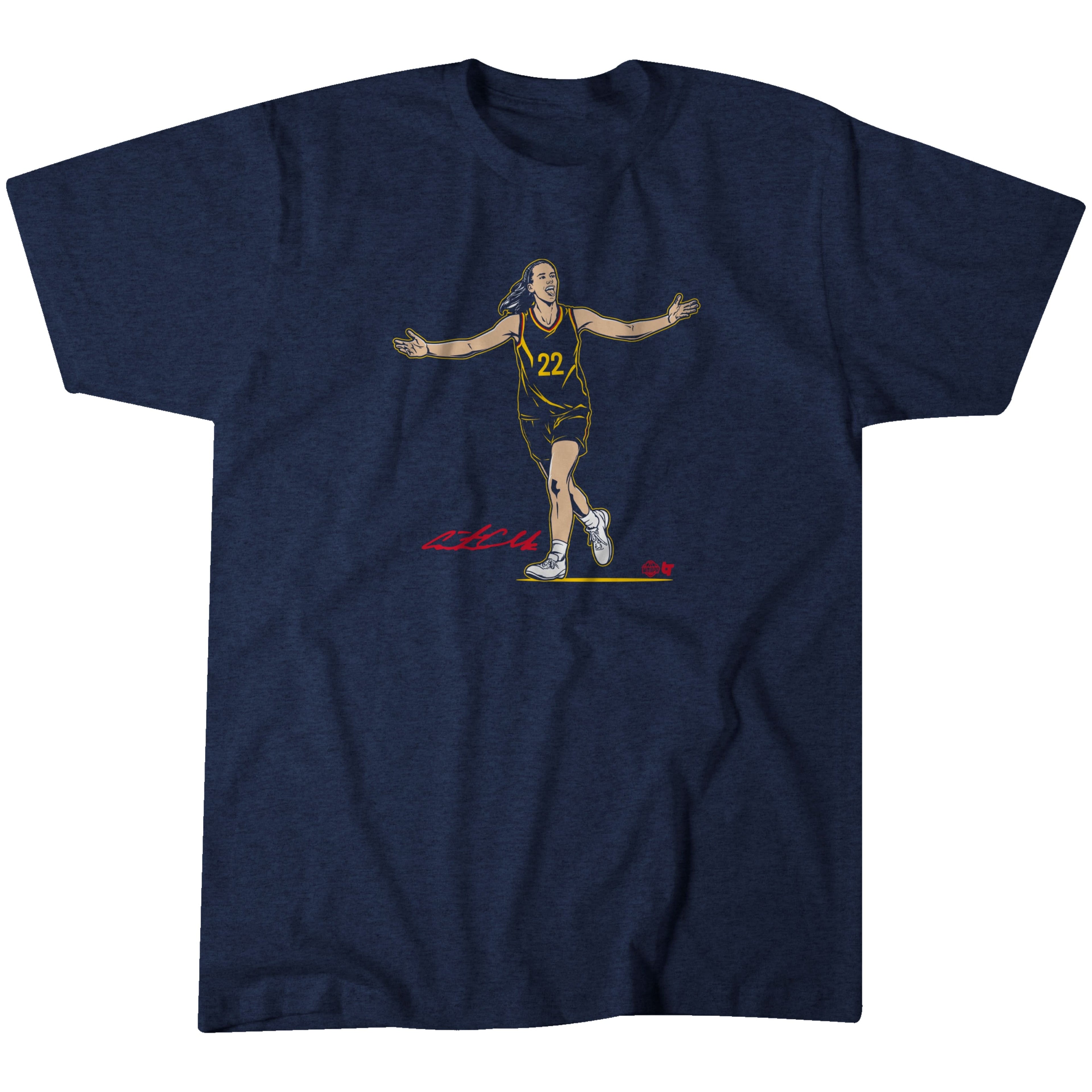 Caitlin Clark: Superstar Pose - Indiana Basketball Adult Unisex Tee Hoodie, Sweatshirt | CoreVibeTees.com (Image 1)