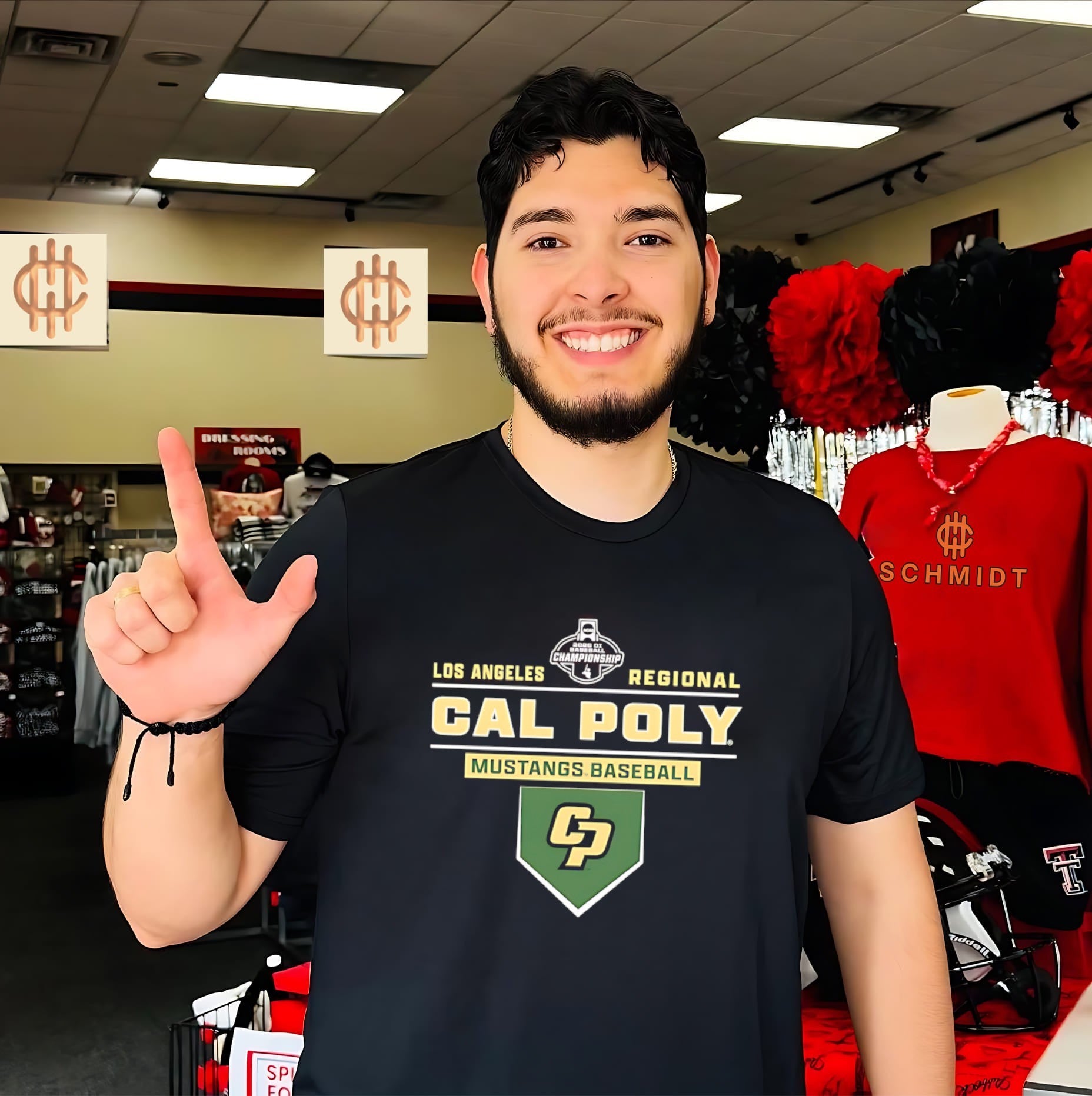 Cal Poly Baseball 2026 Regional Bound shirt