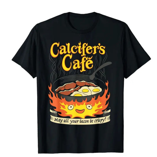 Calcifer's Cafe - Howl's Moving Castle Themed T-shirt