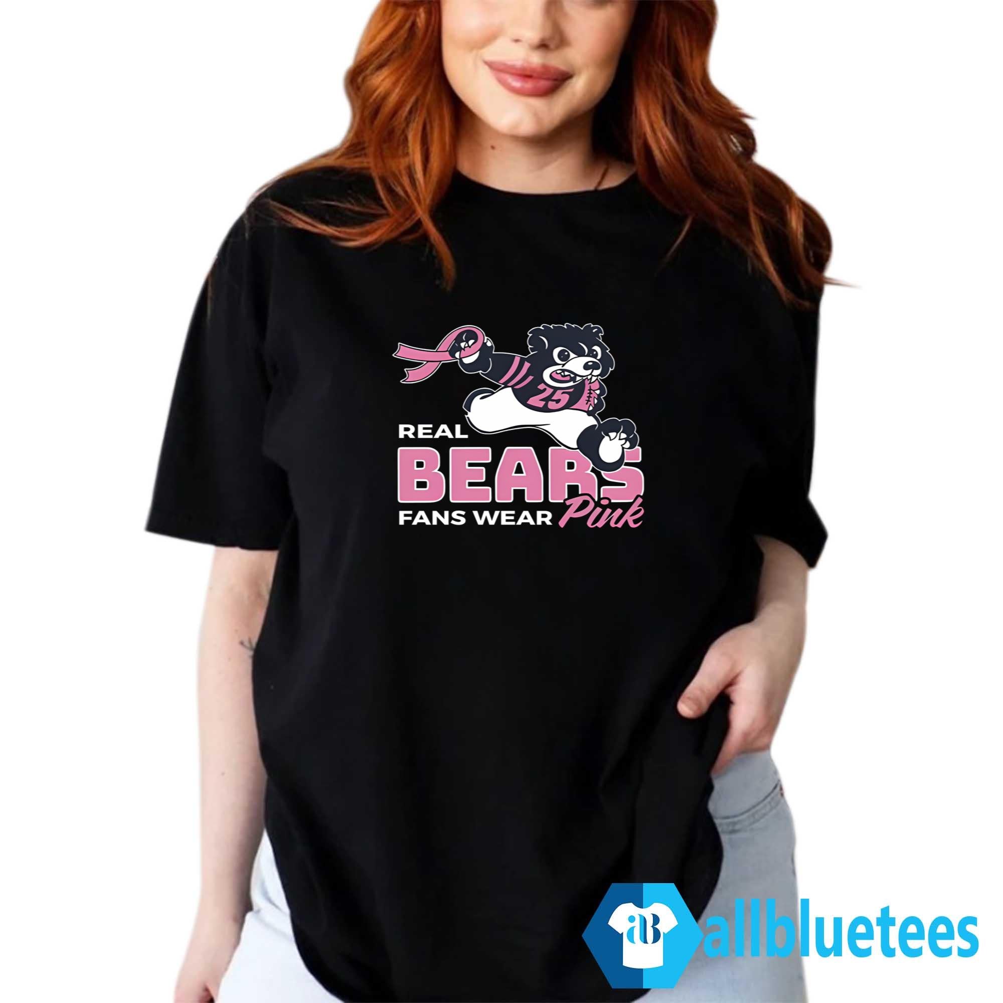 Real Bears Fans Wear Pink 2025 Shirt