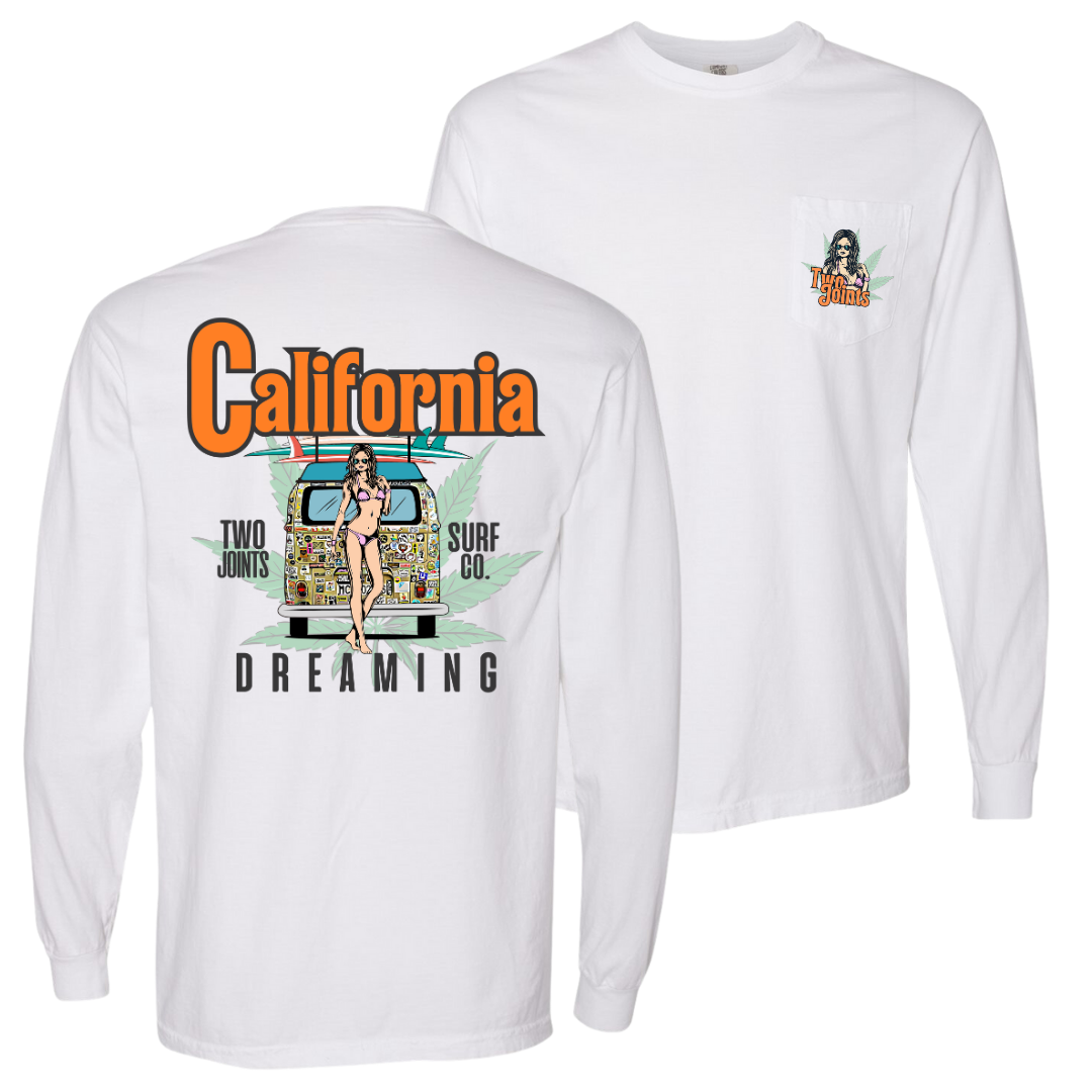 Cali Dream Long Sleeve Long Sleeve Tee Hoodie, Sweatshirt | CoreVibeTees.com