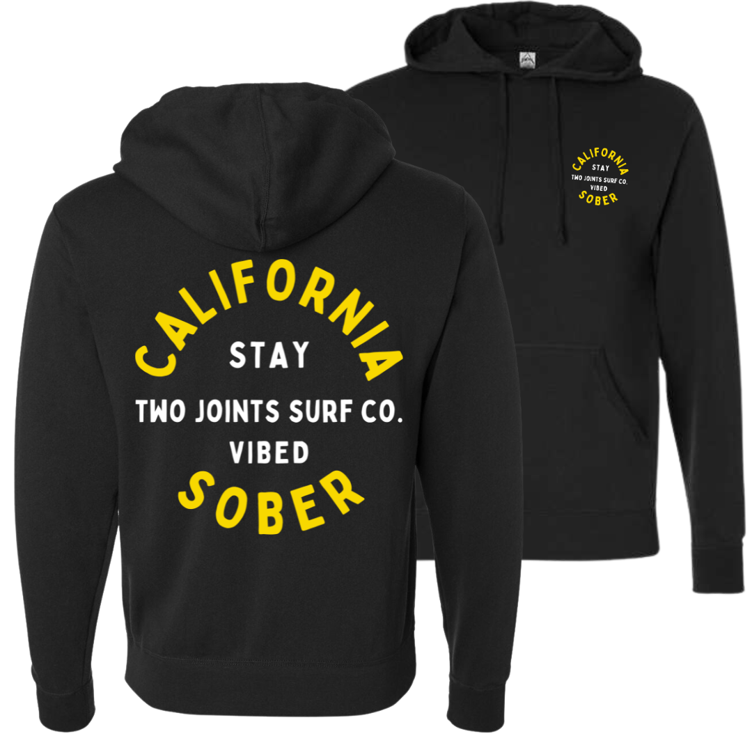 Cali Sober Hoodie T-Shirts, Sweatshirt | CoreVibeTees.com