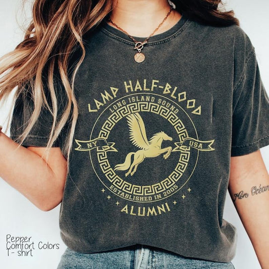 Camp Halfblood Shirt,Camp Half Blood Shirt,Halloween Costume, Percy Jackson Shirt,Camp Jupiter, Half Blood Chronicles Branches,Unisex Tee