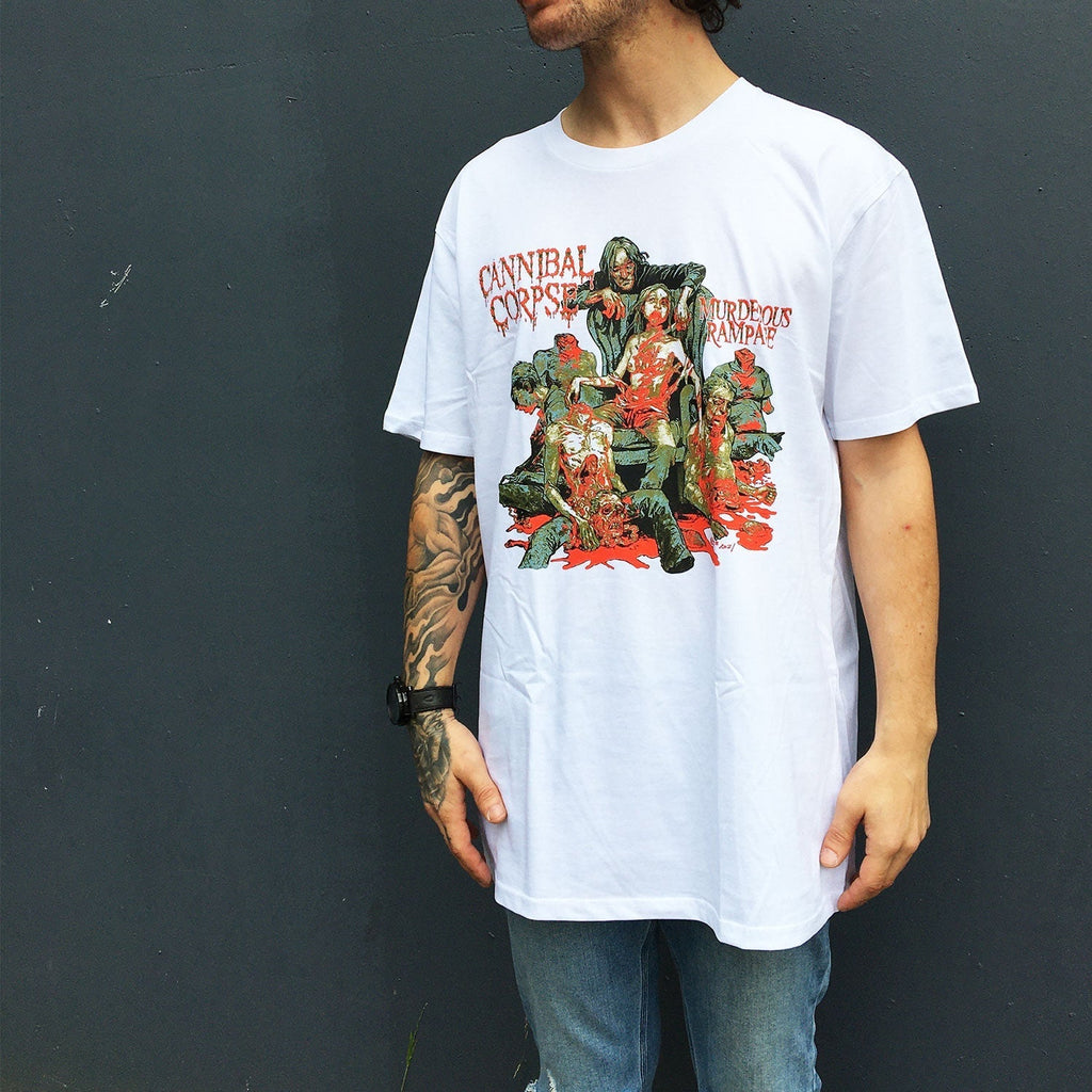 Murderous Rampage T-Shirt (White) Hoodie, Sweatshirt | CoreVibeTees.com (Image 3)