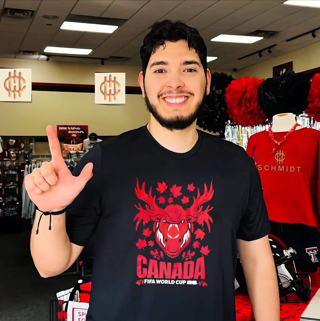 Canada FIFA World Cup 2026 logo shirt