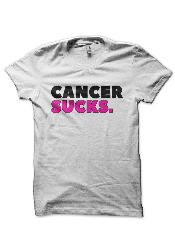 Cancer Sucks ! White T-Shirt Hoodie, Sweatshirt | CoreVibeTees.com