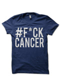 #F*ck Cancer Navy Blue T-Shirt Hoodie, Sweatshirt | CoreVibeTees.com