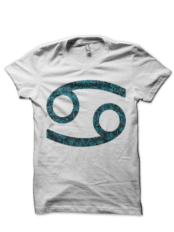 Cancer Paisley Zodiac Sign White T-Shirt Hoodie, Sweatshirt | CoreVibeTees.com