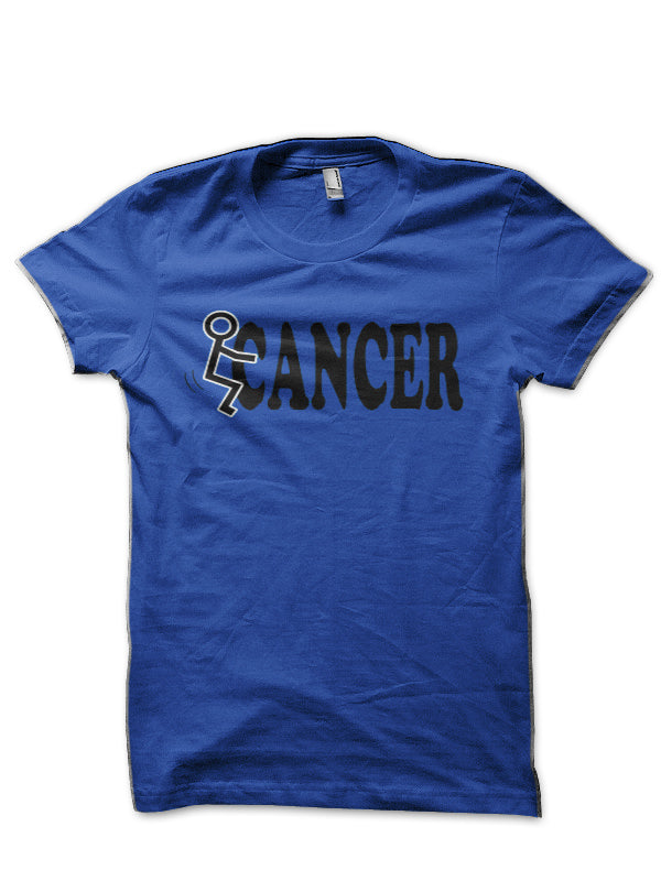 Screw Cancer Royal Blue T-Shirt Hoodie, Sweatshirt | CoreVibeTees.com