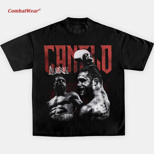 Canelo Alvarez Tee, Boxing T-shirt, UFC MMA Shirt, Gym Wear, Gift for Fighters, Sports Apparel