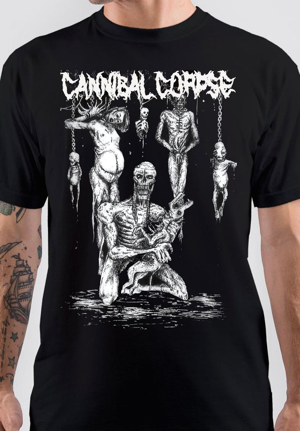 Cannibal Corpse Black T-Shirt Style006 Hoodie, Sweatshirt | CoreVibeTees.com