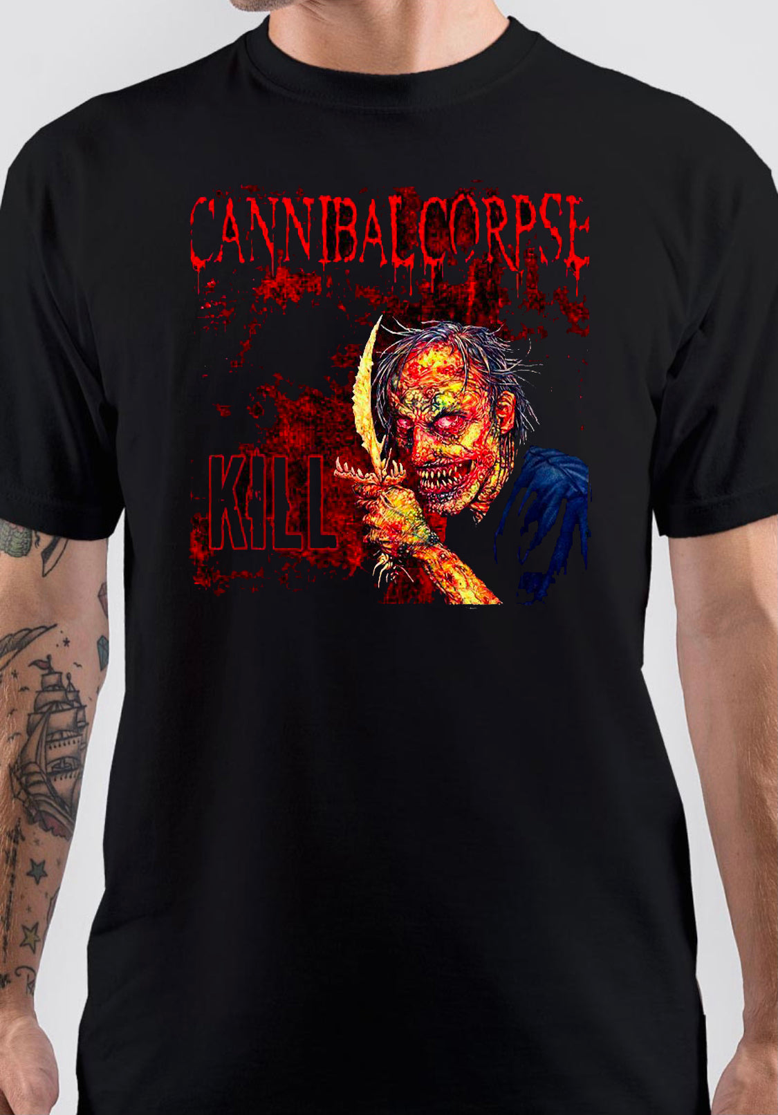 Cannibal Corpse Black T-Shirt Style002 Hoodie, Sweatshirt | CoreVibeTees.com