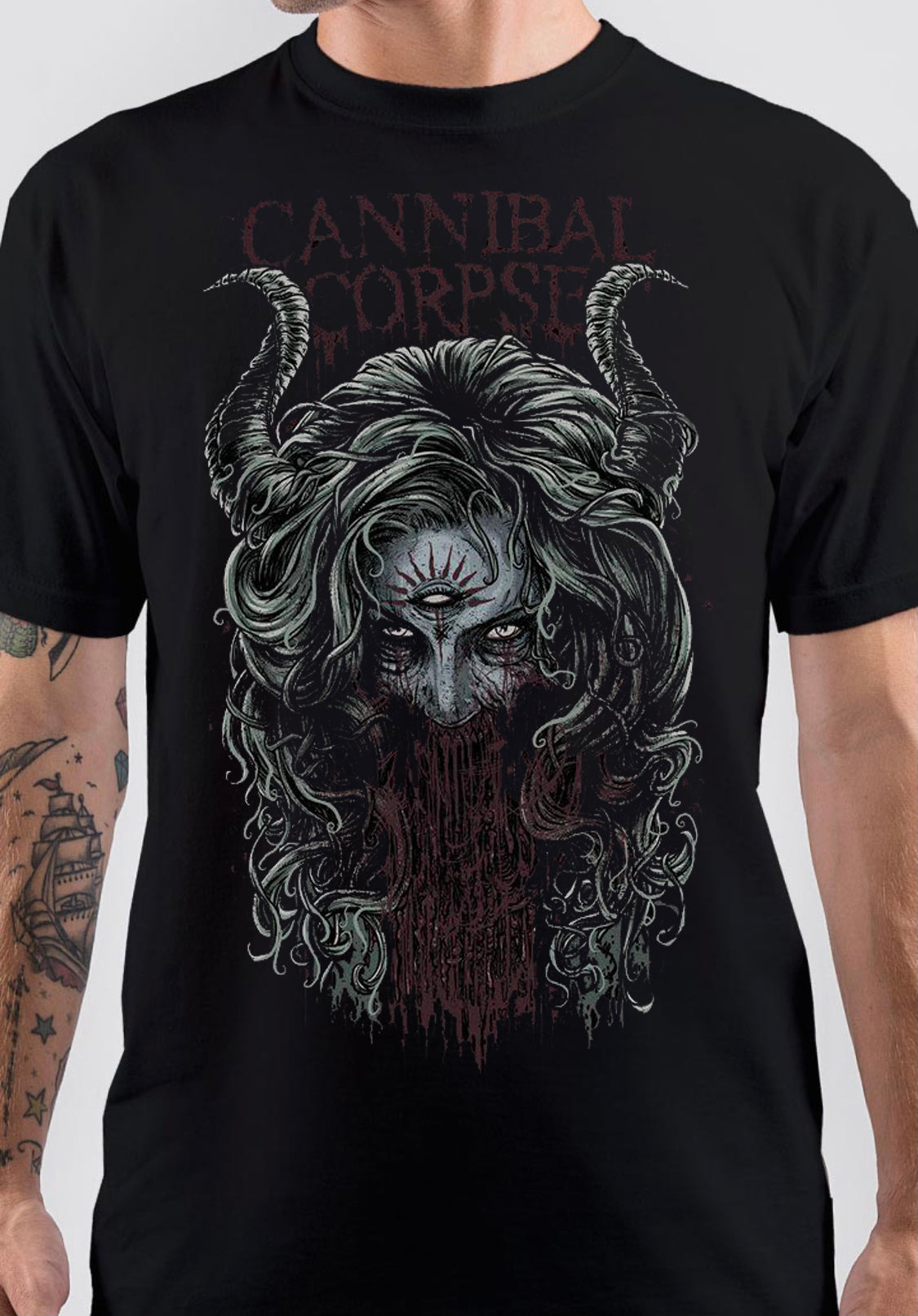 Cannibal Corpse Black T-Shirt Style001 Hoodie, Sweatshirt | CoreVibeTees.com