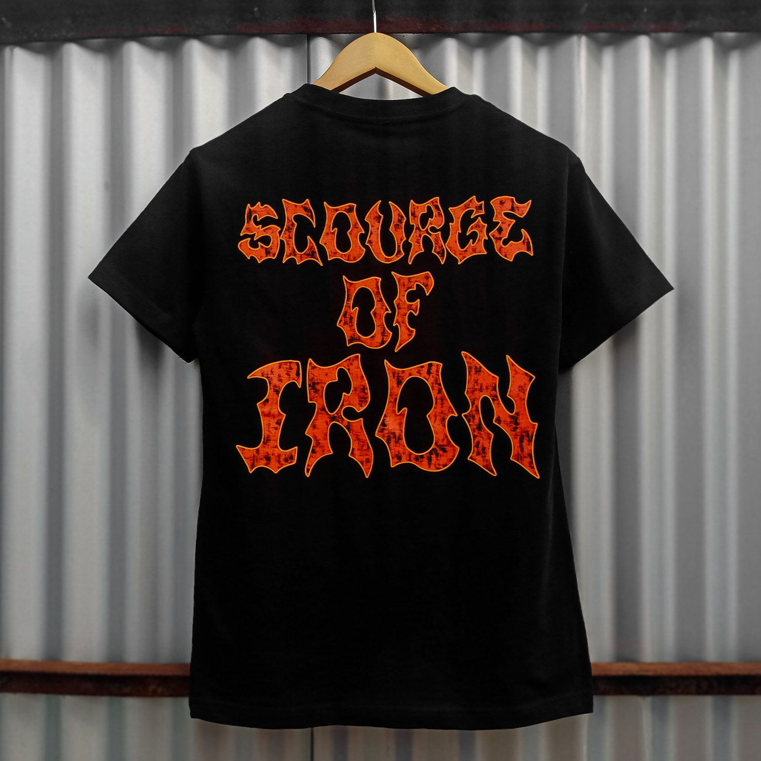 Scourge Of Iron T-Shirt (Black) Hoodie, Sweatshirt | CoreVibeTees.com (Image 3)