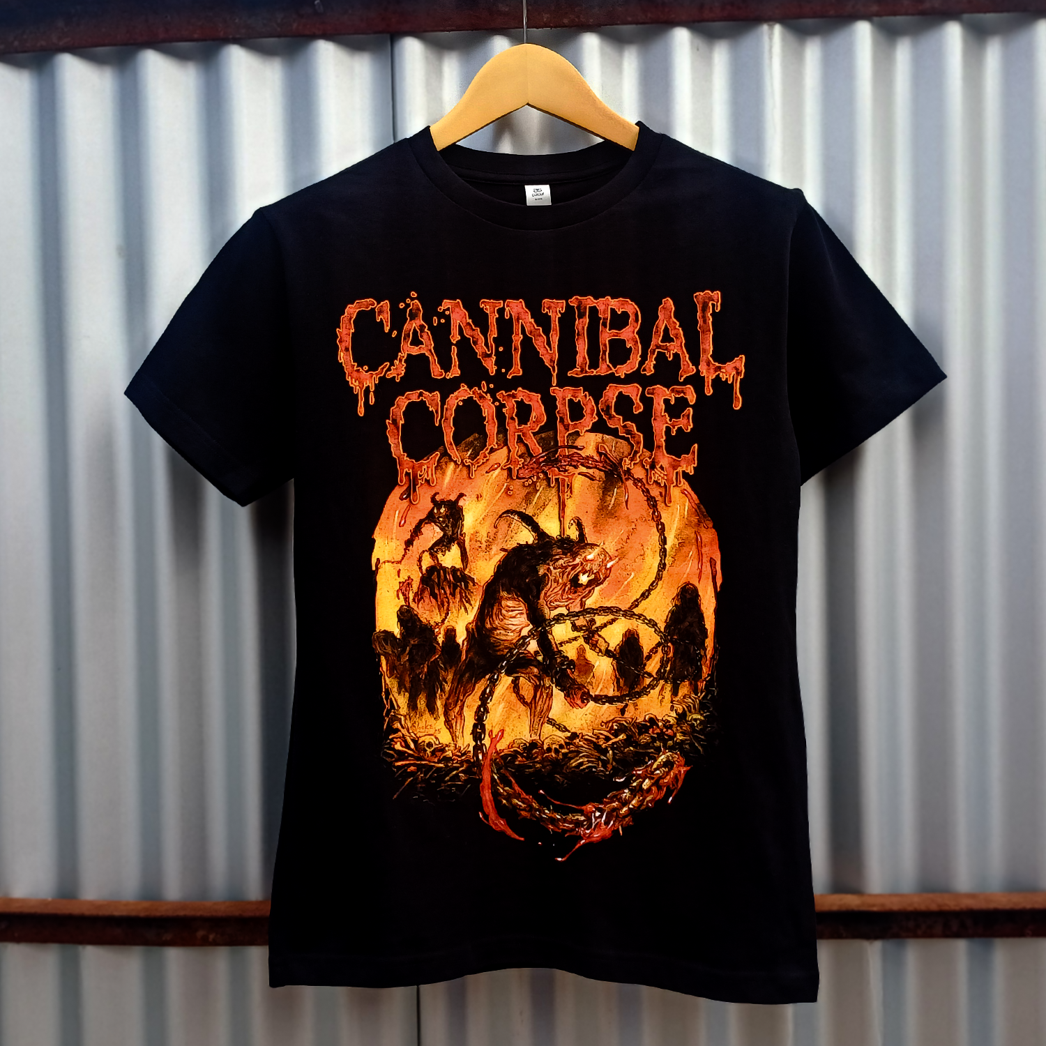 Scourge Of Iron T-Shirt (Black) Hoodie, Sweatshirt | CoreVibeTees.com (Image 2)