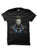 Caption America Black T-Shirt Hoodie, Sweatshirt | CoreVibeTees.com