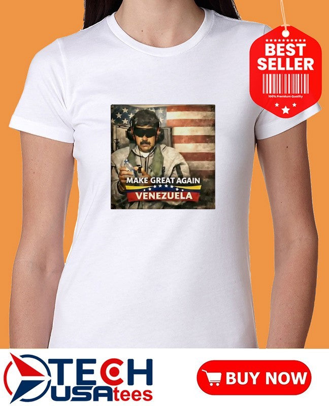 Captura Nicolas Maduro make great again Venezuela shirt