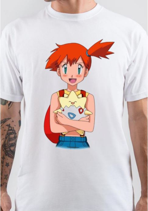 Misty And Togepi Half Sleeve T-Shirt Hoodie, Sweatshirt | CoreVibeTees.com