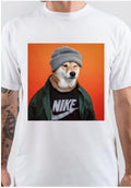 Incredible Dog Half Sleeve White T-Shirt Hoodie, Sweatshirt | CoreVibeTees.com