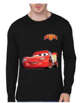 Lightening McQueen Full Sleeve Black T-Shirt Hoodie, Sweatshirt | CoreVibeTees.com