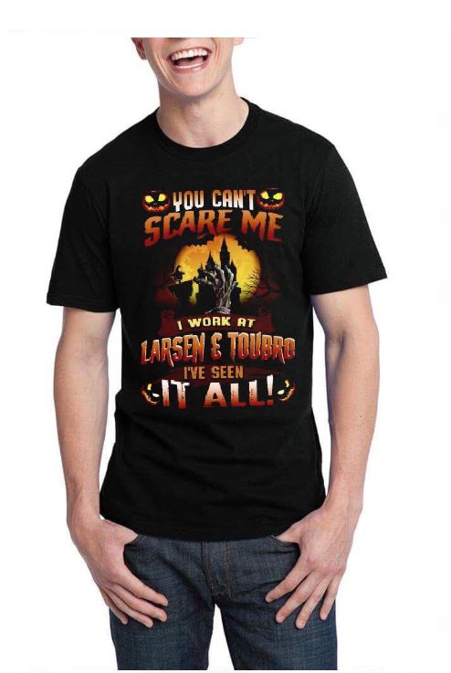 You Canâ€™t Scare Me Half Sleeve Black T-Shirt Hoodie, Sweatshirt | CoreVibeTees.com