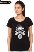Team Damon Girls Black T-Shirt Hoodie, Sweatshirt | CoreVibeTees.com