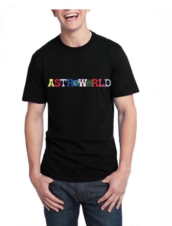 Astroworld Half Sleeve Black T-Shirt Hoodie, Sweatshirt | CoreVibeTees.com