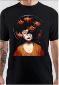 Fish Bowl Half Sleeve Black T-Shirt Hoodie, Sweatshirt | CoreVibeTees.com