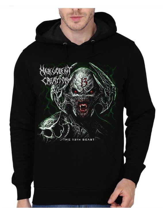 The 13th Beast Black Hoodie T-Shirts, Sweatshirt | CoreVibeTees.com