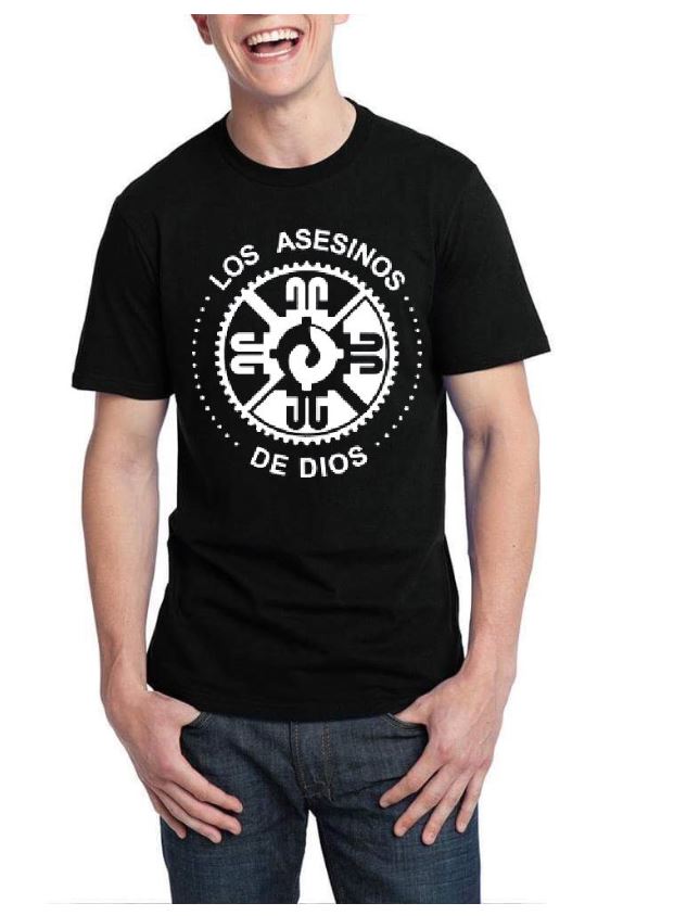 Los Asesinos Black Half Sleeve T-Shirt Hoodie, Sweatshirt | CoreVibeTees.com