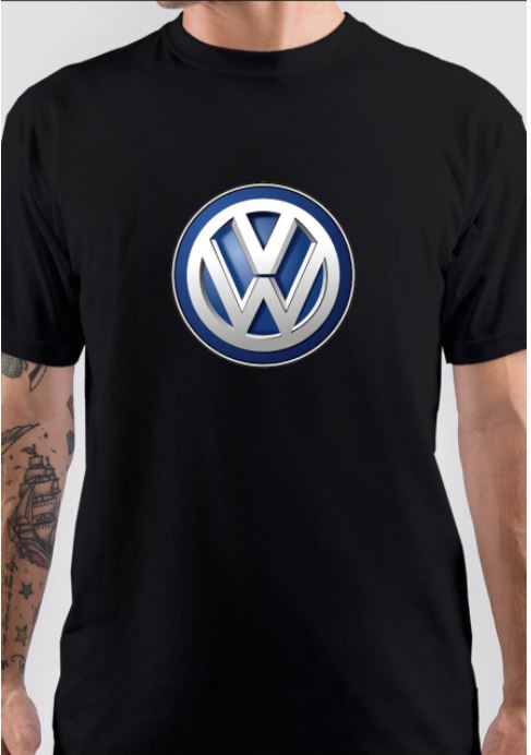 Volkswagen Half Sleeve Black T-Shirt Hoodie, Sweatshirt | CoreVibeTees.com