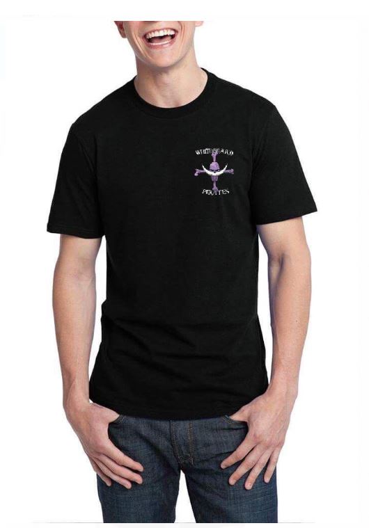 Whitebeard Pirates Half Sleeve Black T-Shirt Hoodie, Sweatshirt | CoreVibeTees.com