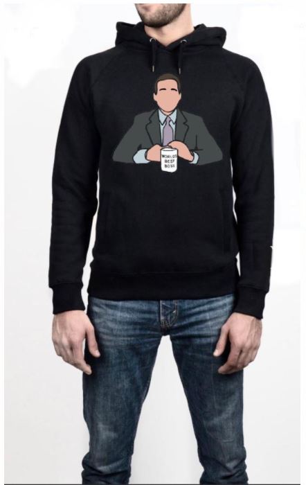 The Office Black Hoodie T-Shirts, Sweatshirt | CoreVibeTees.com