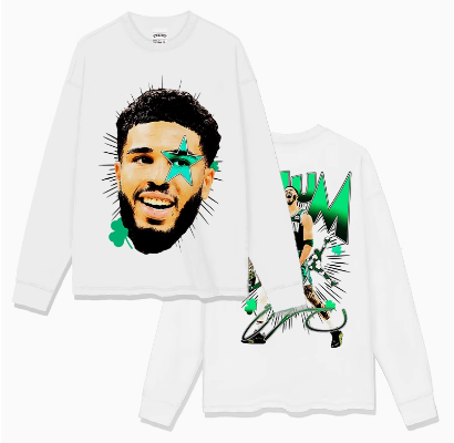 Jayson Tatum Sweatshirt NBA 2024 Style004 T-Shirts, Hoodie | CoreVibeTees.com (Image 2)