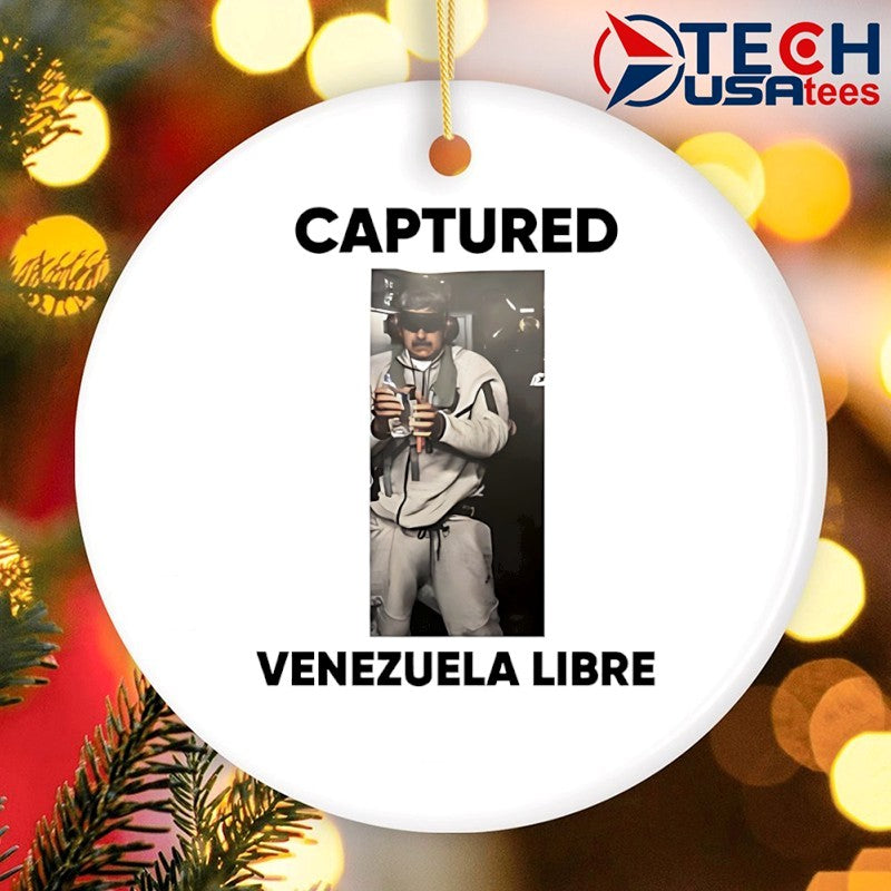 Captured Nicolas Maduro Venezuela Libre shirt