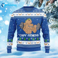 Capybara Fitness Ugly Christmas Sweater