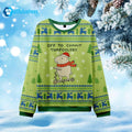 Capybara Off To Commit Tomfoolery Ugly Christmas Sweater