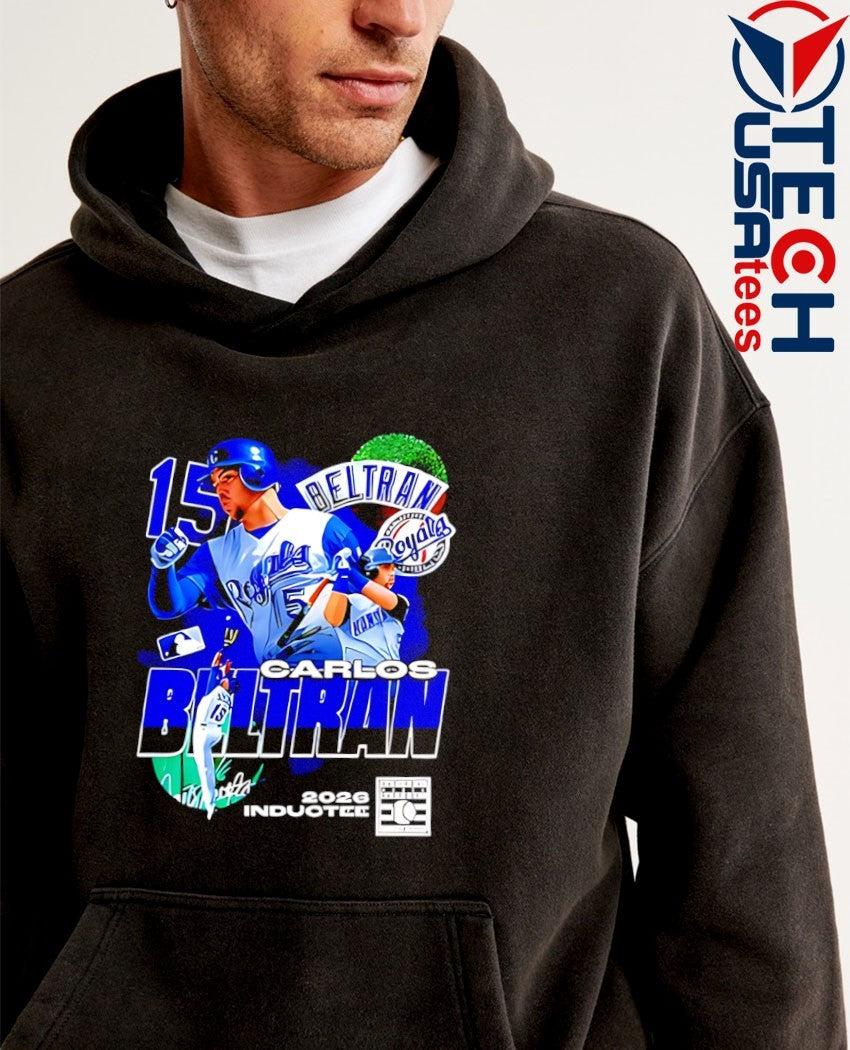 Carlos Beltran Kansas City Royals 2026 Hall of Fame shirt