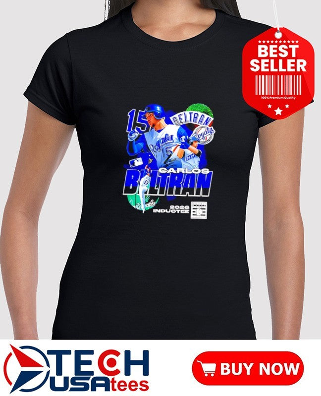 Carlos Beltran Kansas City Royals 2026 Hall of Fame shirt